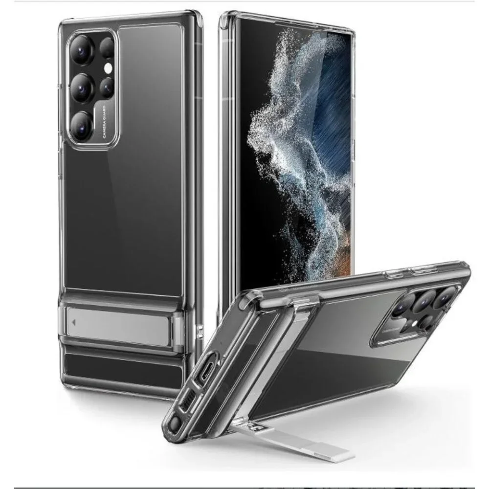 ESR for Samsung Galaxy S22 Ultra Phone Case, 3 Stand Modes Kickstand for S22 Ult
